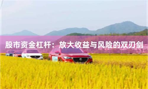 股市资金杠杆：放大收益与风险的双刃剑